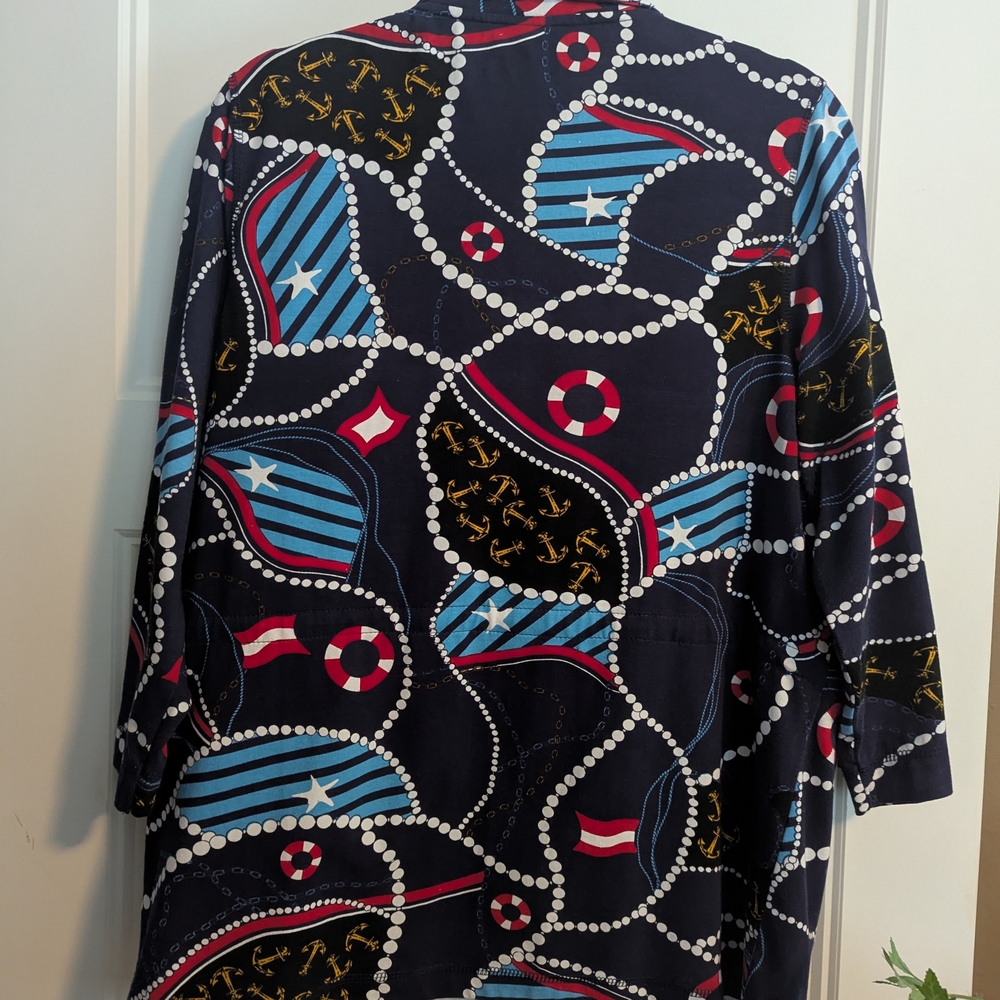 Onque Casuals Multicolor Patterned Blazer - image 4